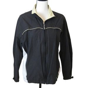 Izod‎ Women's Warm Up Jacket Blue Size Large